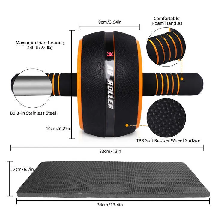 معدات تمارين البطن المنزلية تدريب القوة في الركبة مع نواة Home Abdominal Exercise Equipment Knee Strength Training with Core