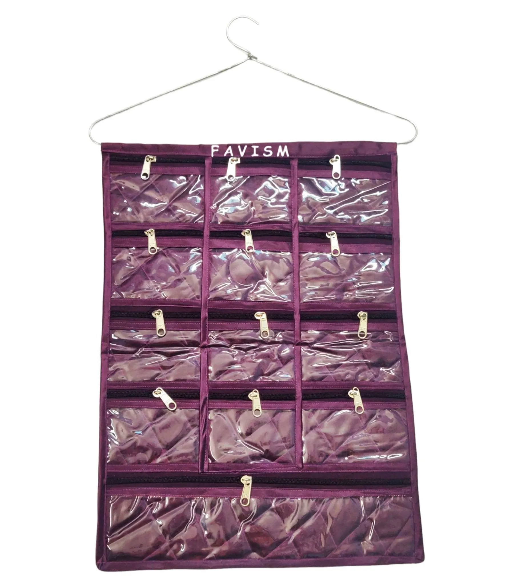 13 pocket multi purpose makeup kits | jewelry accessories organizer