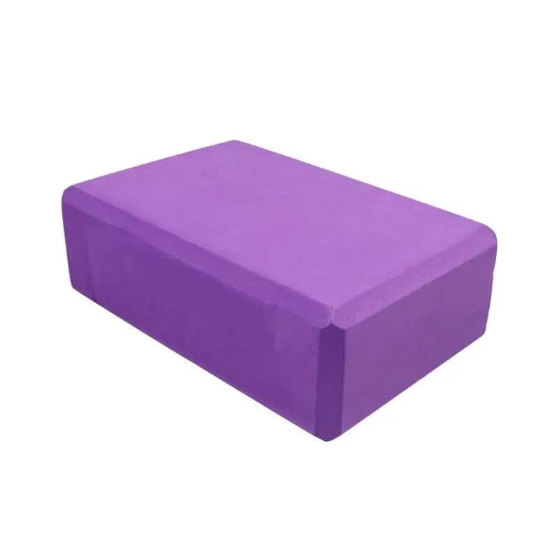 2PCS EVA Gym Blocks Foam Brick Training Exercise Fitness Equipment Dance Yoga Auxiliary Tool Stretching Body Shaping Yoga Blocks