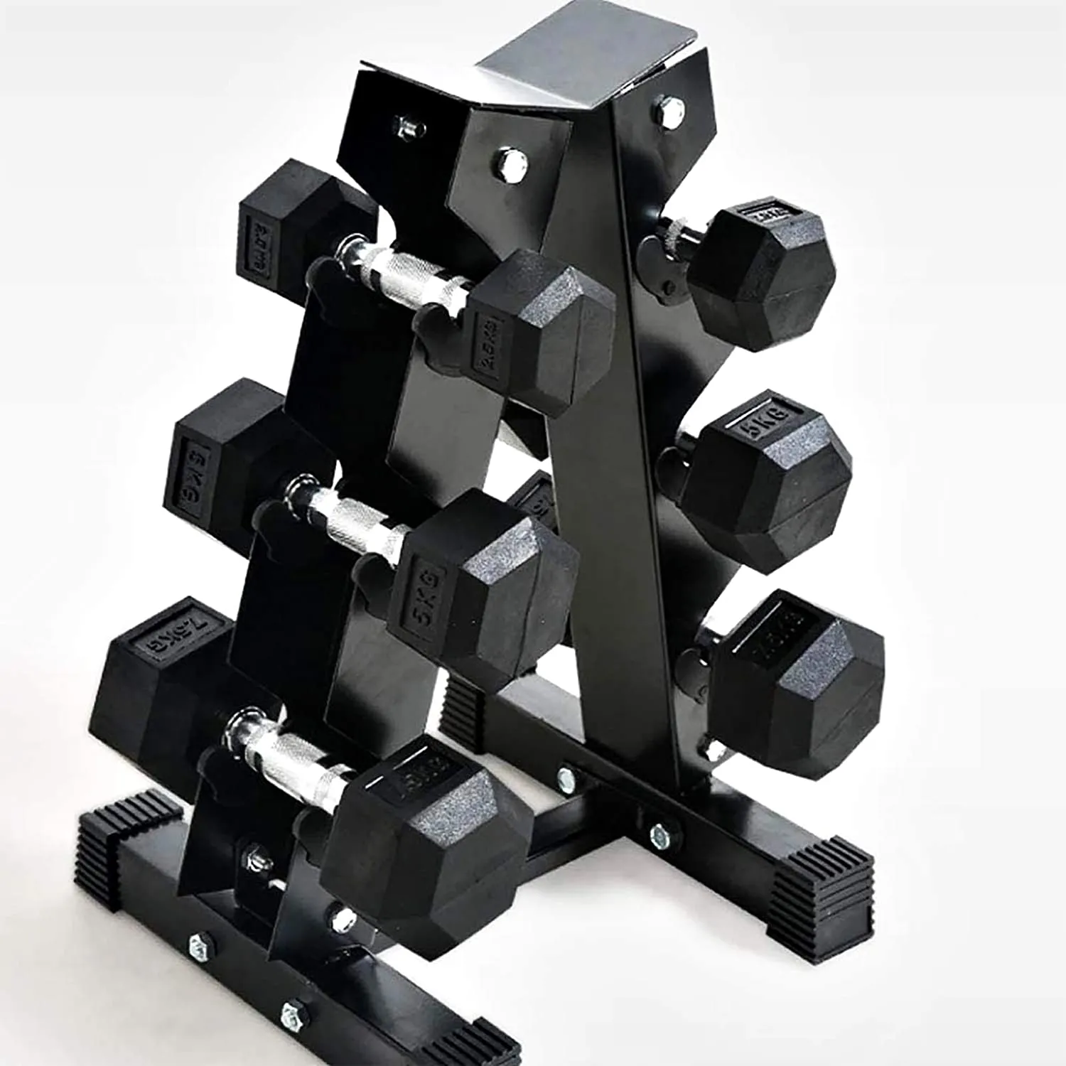 3 Pair Dumbbell Storage A-Frame