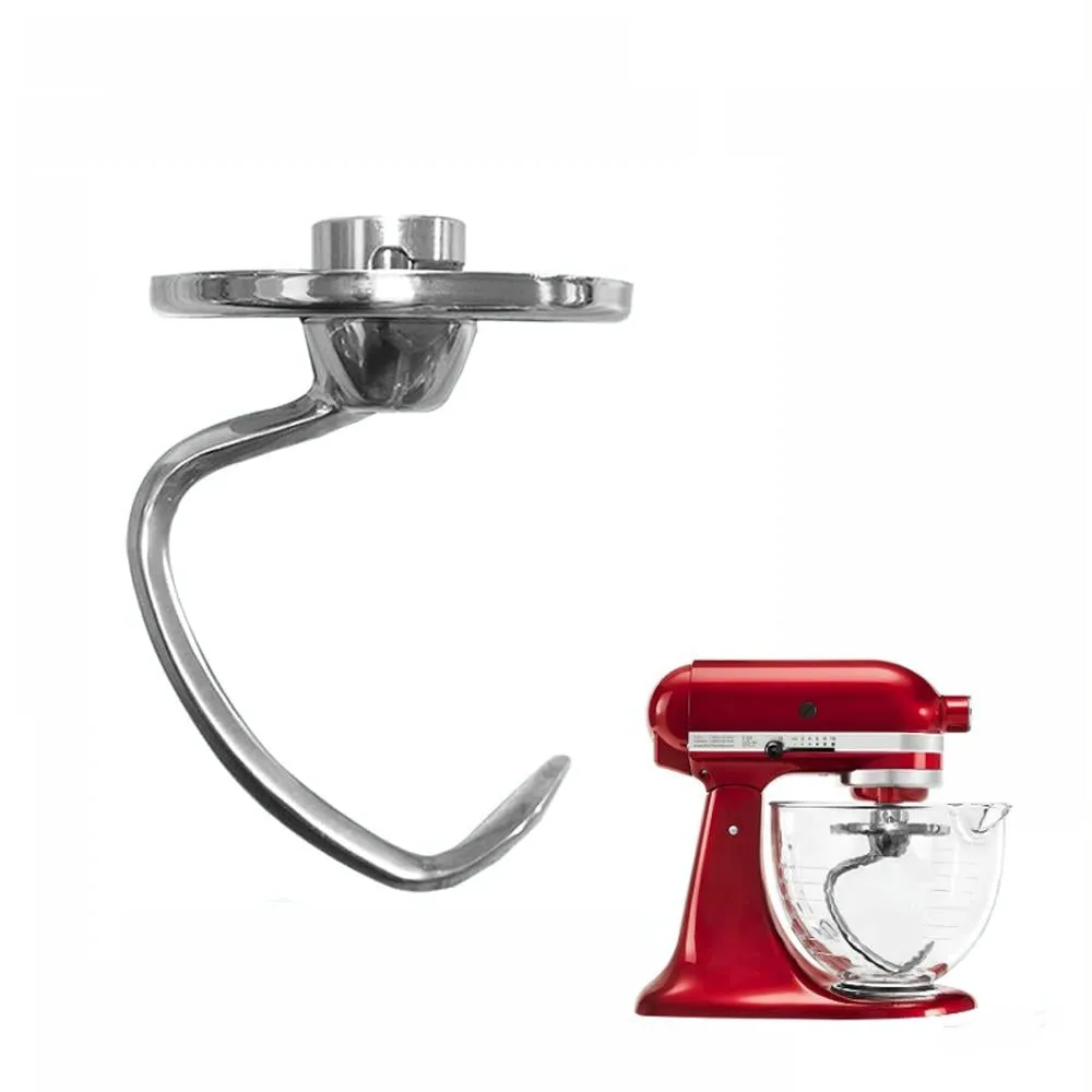 5Qt Dough Hook For Kitchenaid Stand Mixer Stainless Steel