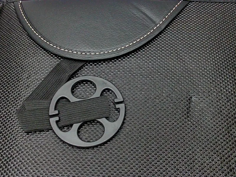 ACIME Black Car Back Seat Protector with Pocket