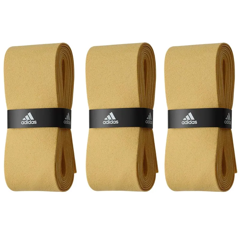 Adidas Adichamois Hockey  Grips 3 Per Pack - (Grey, White, Yellow)