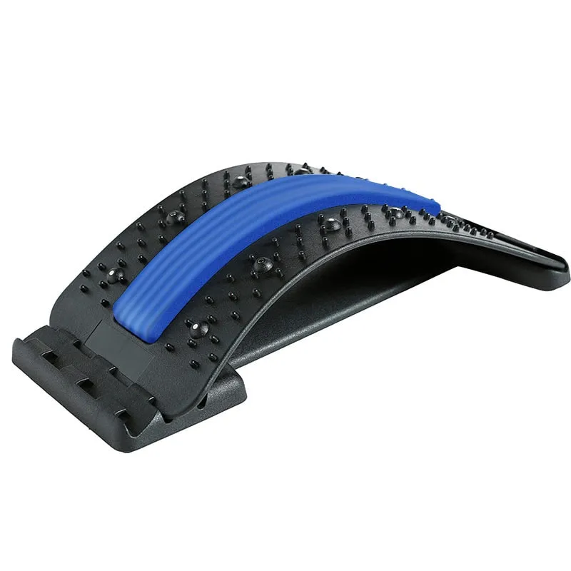 Adjustable Back Massager with Lumbar Support for Neck, Waist, and Spine