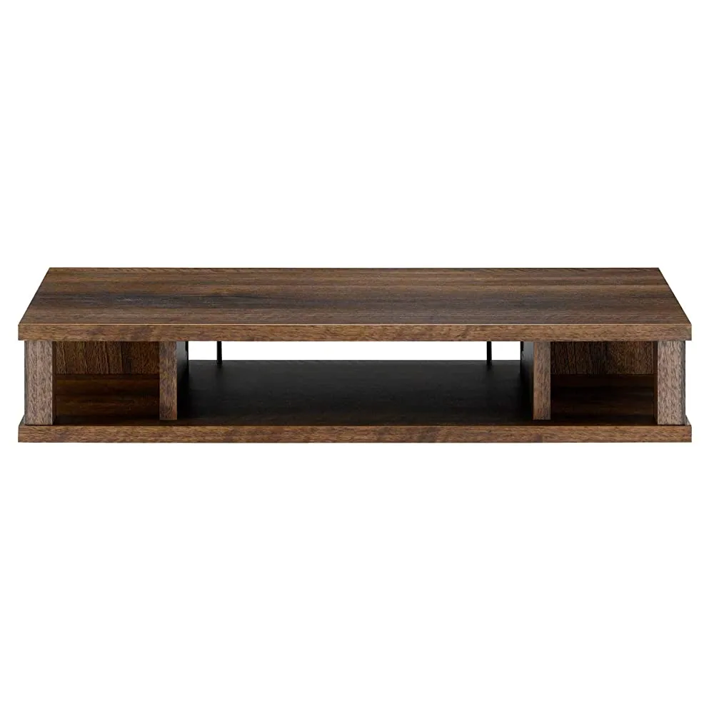 Asahi Wood Processing Short Adding Plus Size 26 Width 23.2 inches (59 cm), Brown Finished Product with Power Tap Storage AS-60PL-DB