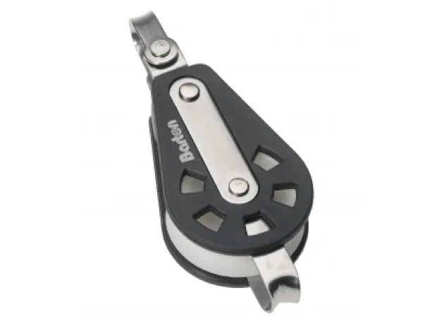 Barton Single Swivel Block & Becket Size 3 - 45mm Sheave
