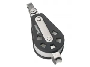 Barton Single Swivel Block & Becket Size 3 - 45mm Sheave