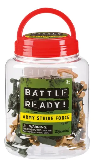 Battle Ready! Army Strike Force 40 Piece Container