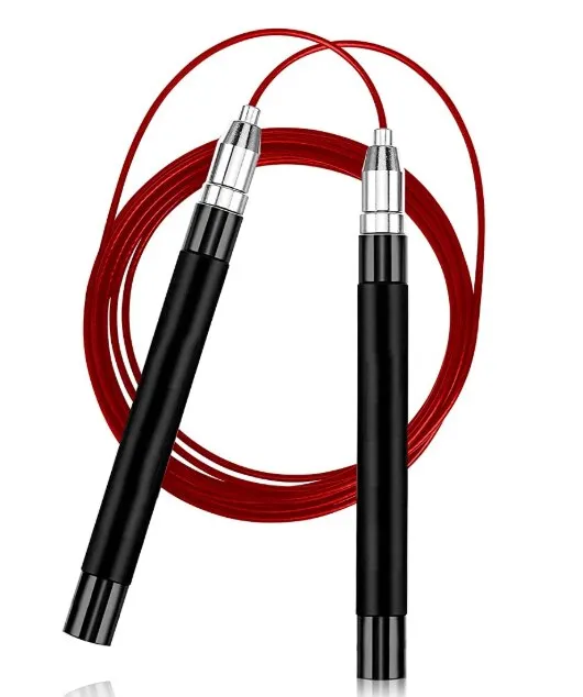 Bearing Jump Rope Excercise Fitness Workout Light Skipping Ropes Metal Speed Crossfit Gym MMA Training Children Equipment