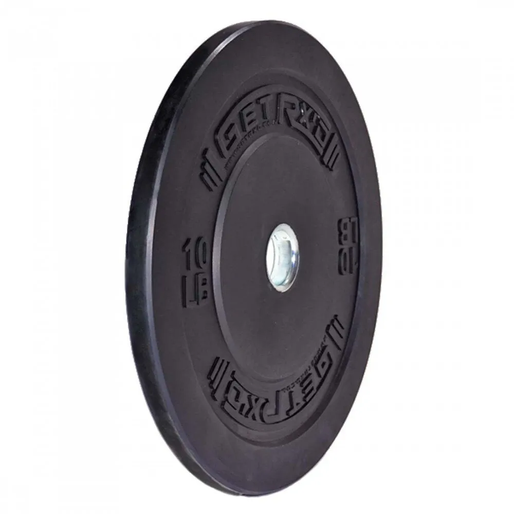 Black Premium Bumper Plates 2.0 (Get RX'D)