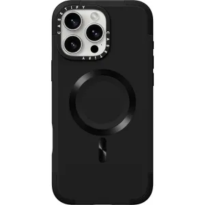 Casetify Force MagSafe Case for iPhone 16 Pro Max (Black)