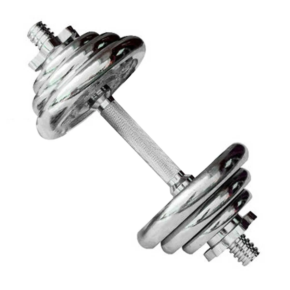 CHROME DUMBBELL 1 PIECE (10KG)