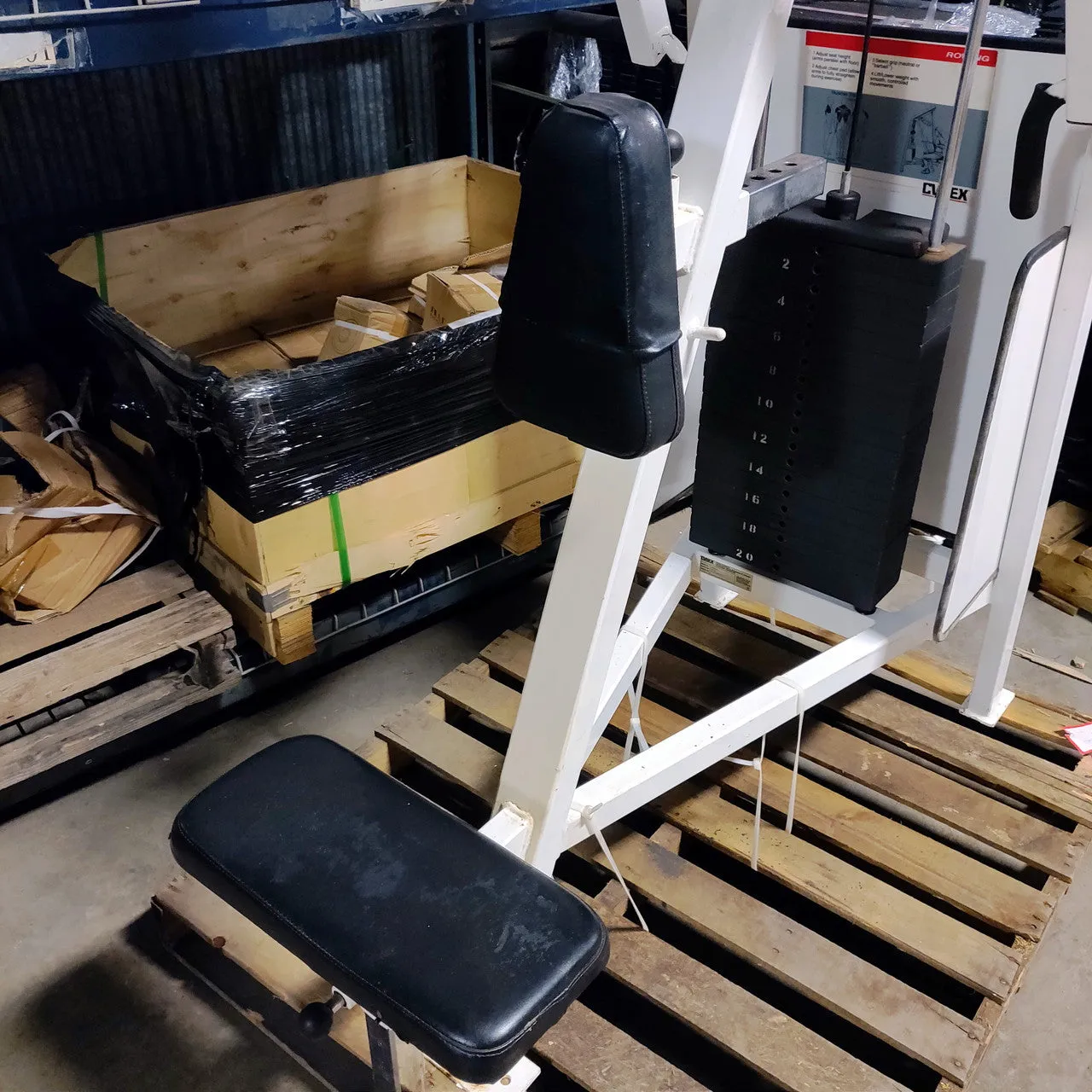Cybex Row Machine with Heavy Duty Weight Stack