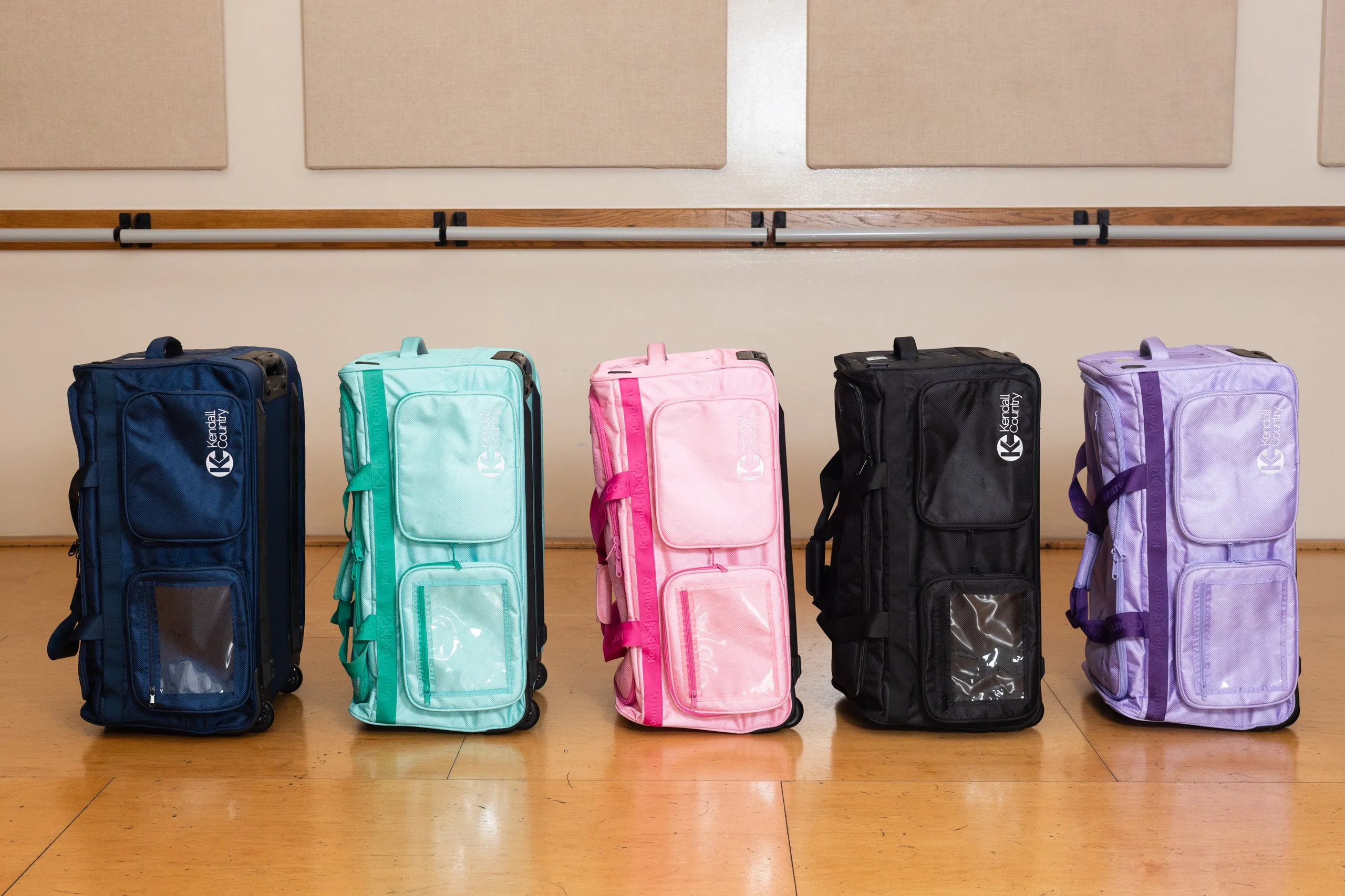Dance Bag with Garment Rack - Raven Black, X-Large 30"