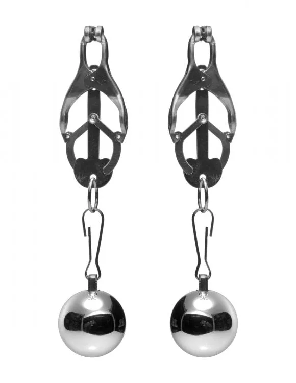 Deviant Monarch Weighted Nipple Clamps