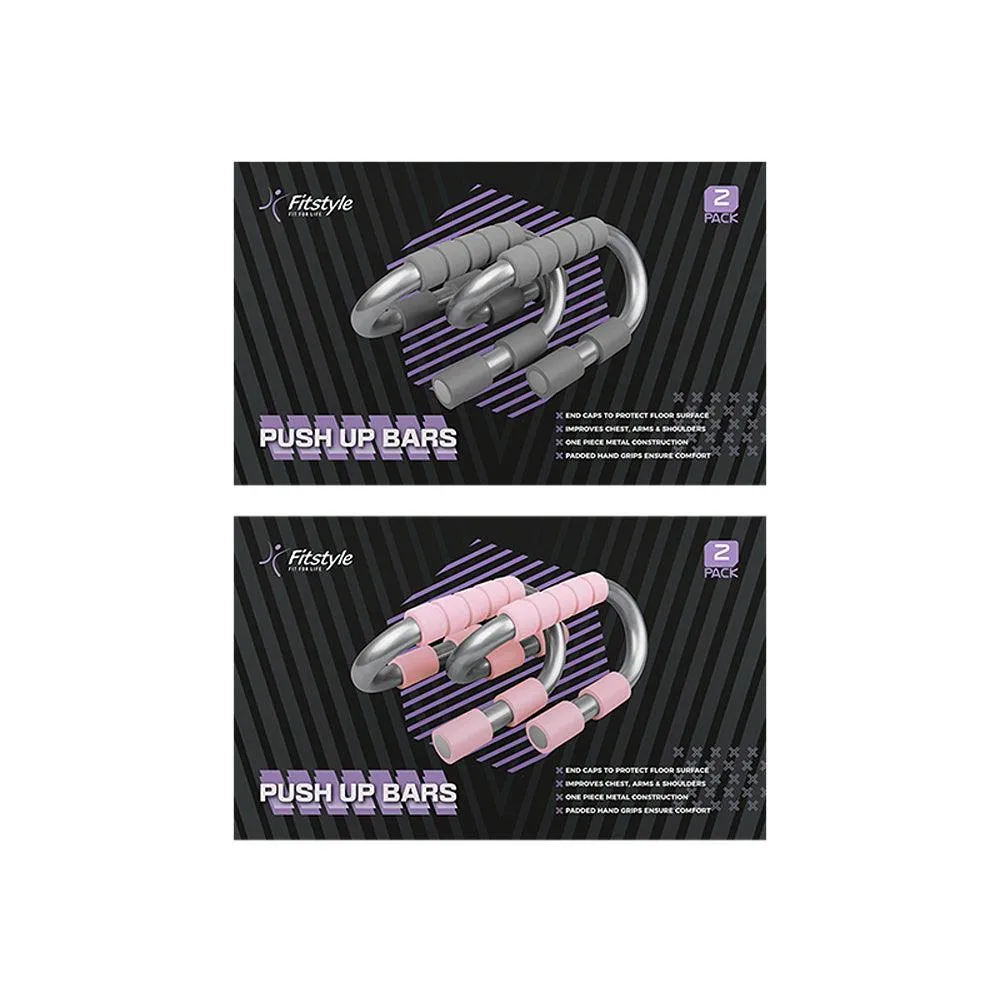 Fitstyle Push Up Bars | Pack of 2