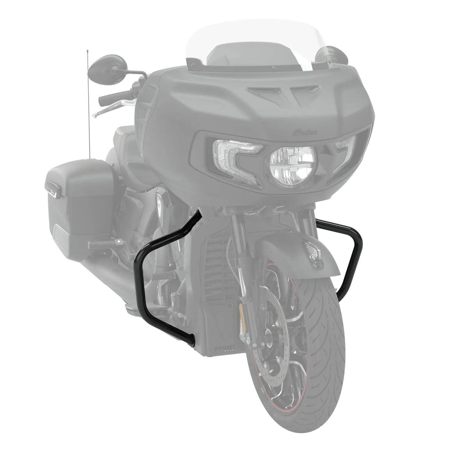 Front Highway Bars - Thunder Black