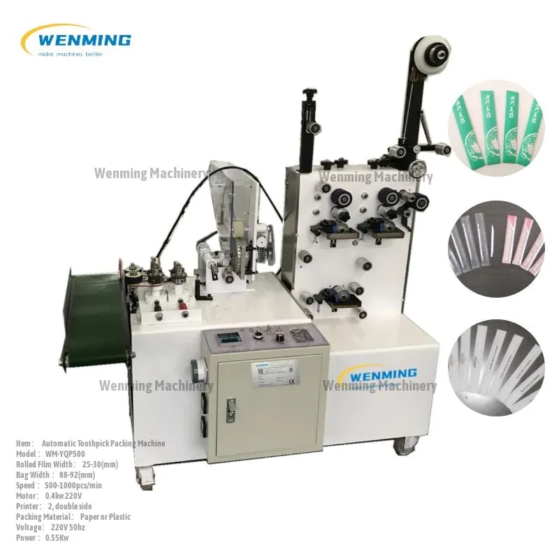 Full Automatic High Speed Toothpick Packing Machine for sale