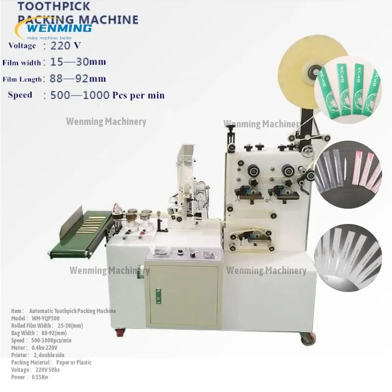 Full Automatic High Speed Toothpick Packing Machine for sale