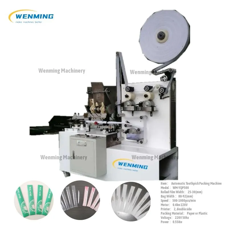 Full Automatic High Speed Toothpick Packing Machine for sale