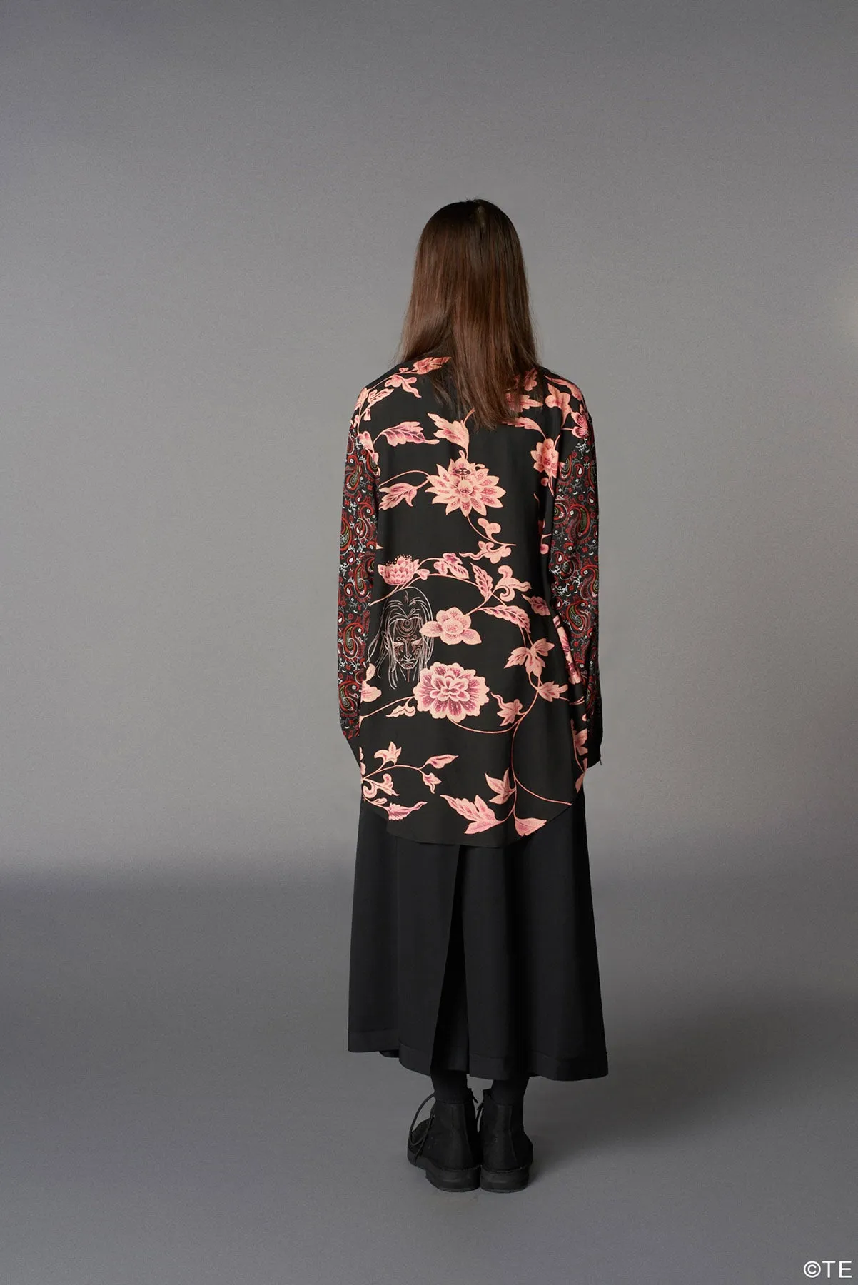 Ground Y  MONONOKE The Movie  Collaborate Collection KUSURIURI & SHINGI RAYON BLOUSE