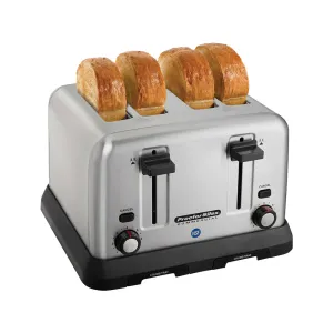 Hamilton Beach 24850R Commercial 4-Slice Pop-Up Toaster