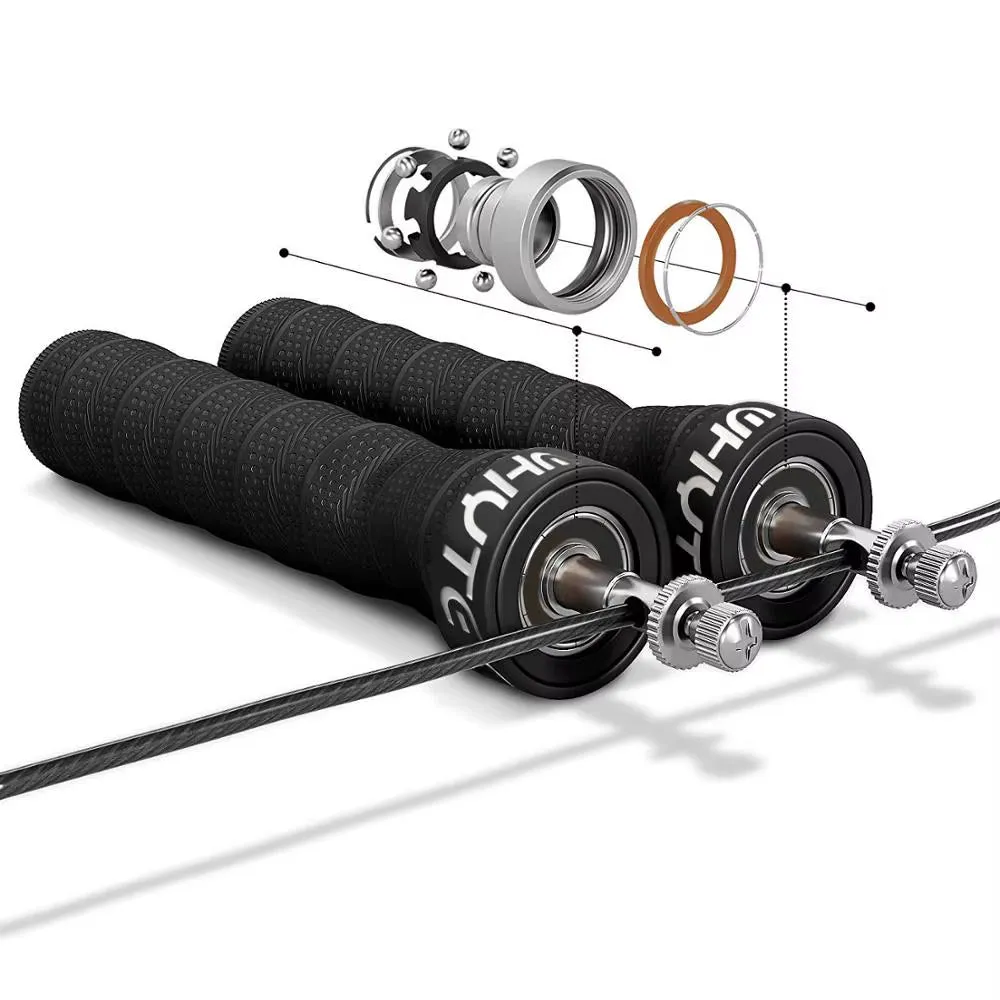 High-Speed CrossFit Skipping Rope with Ergonomic Anti-Slip Handles for Ultimate Cardio Fitness