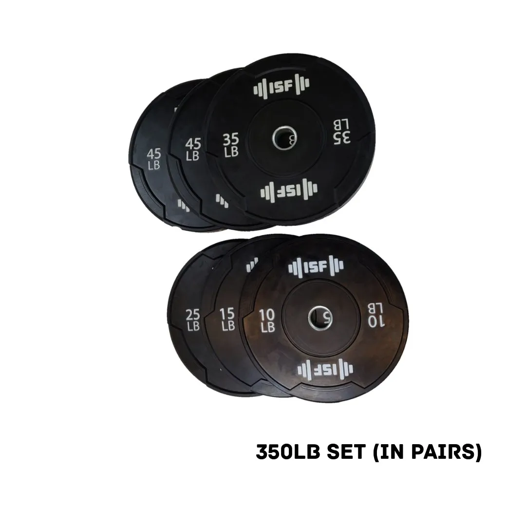 ISF Bumper Plates Olympic Weights Rubber