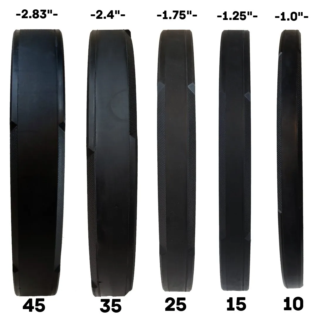 ISF Bumper Plates Olympic Weights Rubber