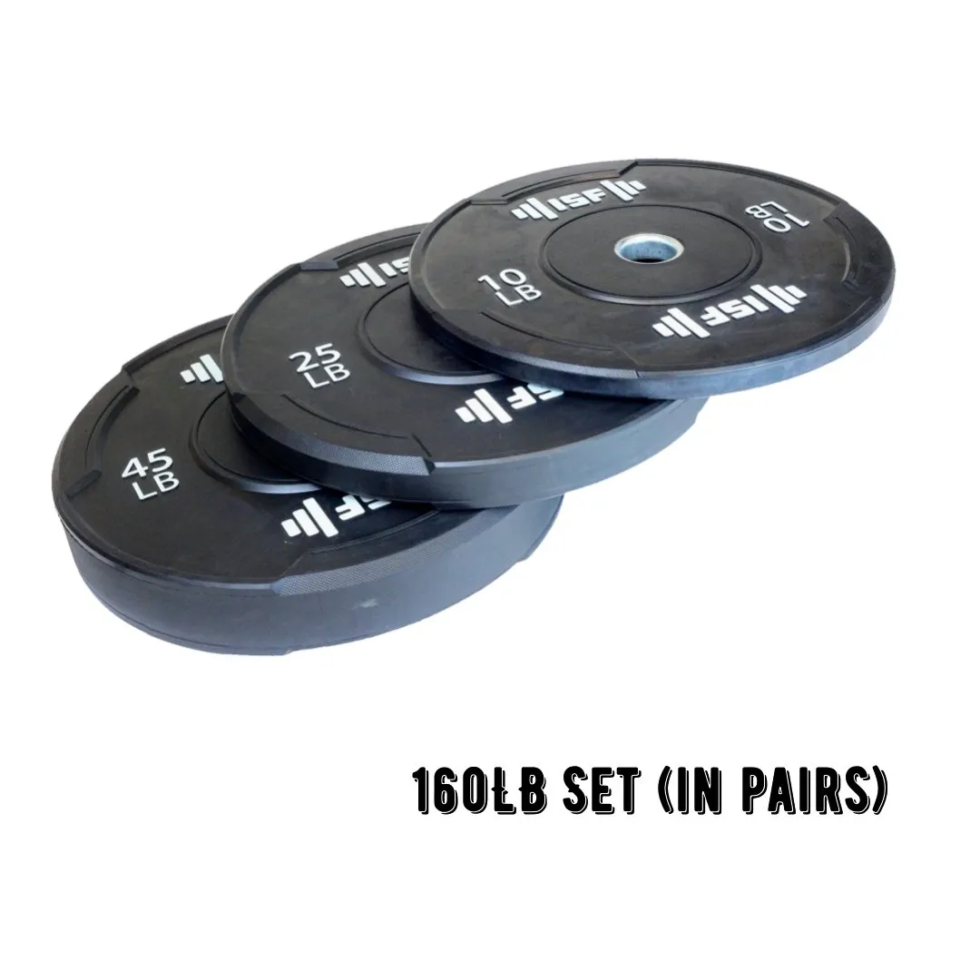 ISF Bumper Plates Olympic Weights Rubber
