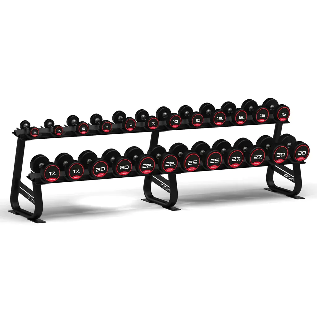 Jordan Fitness Horizontal Dumbbell Racks (S-Series)