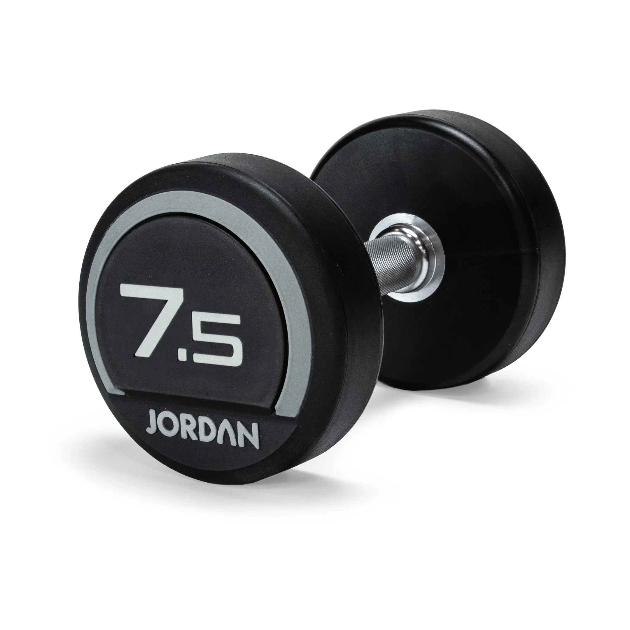 JORDAN® Urethane Dumbbells - Up to 75kg (Grey)