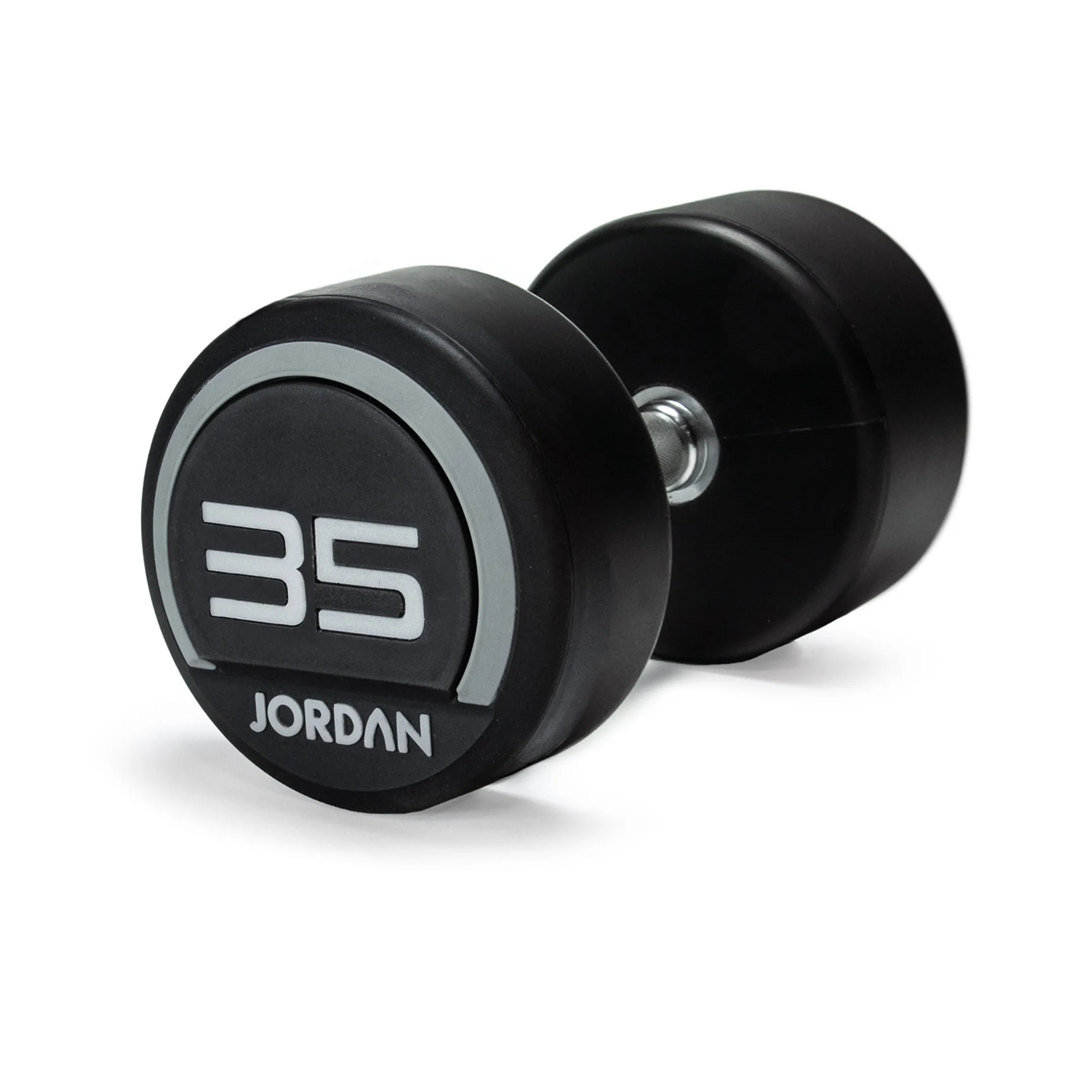 JORDAN® Urethane Dumbbells - Up to 75kg (Grey)