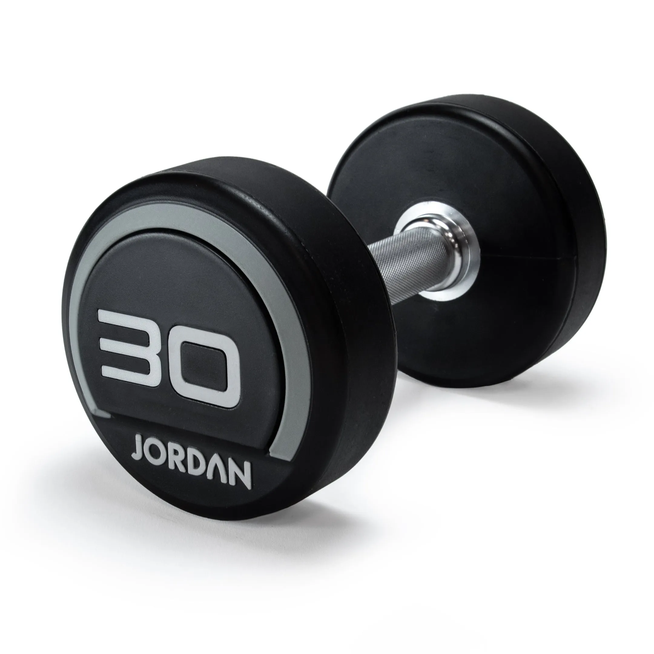 JORDAN® Urethane Dumbbells - Up to 75kg (Grey)