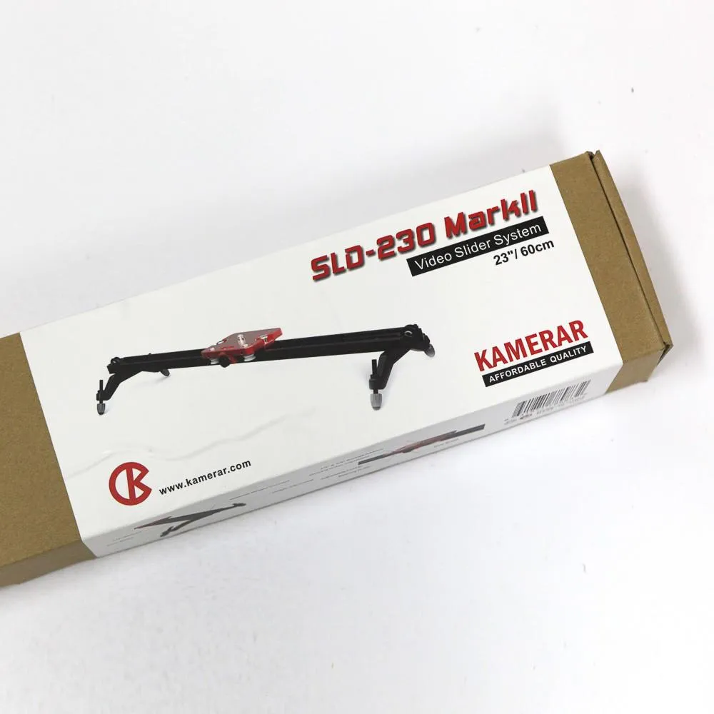 Kamerar SLD-230 Mark II Video Camera 23" Slider with Pulley System (5kg Load)