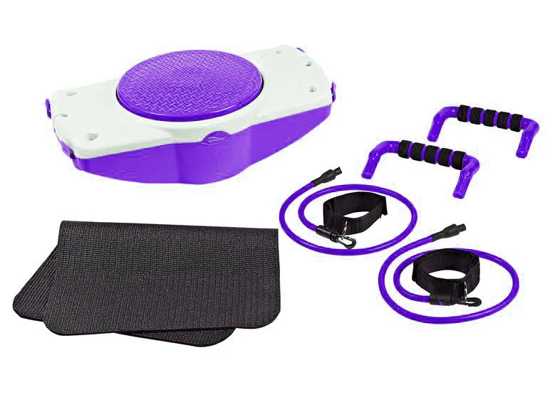 Kawachi Home Fitness Exerciser Aerobic Stepper, Twister, Push up K361