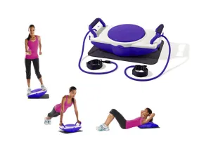 Kawachi Home Fitness Exerciser Aerobic Stepper, Twister, Push up K361