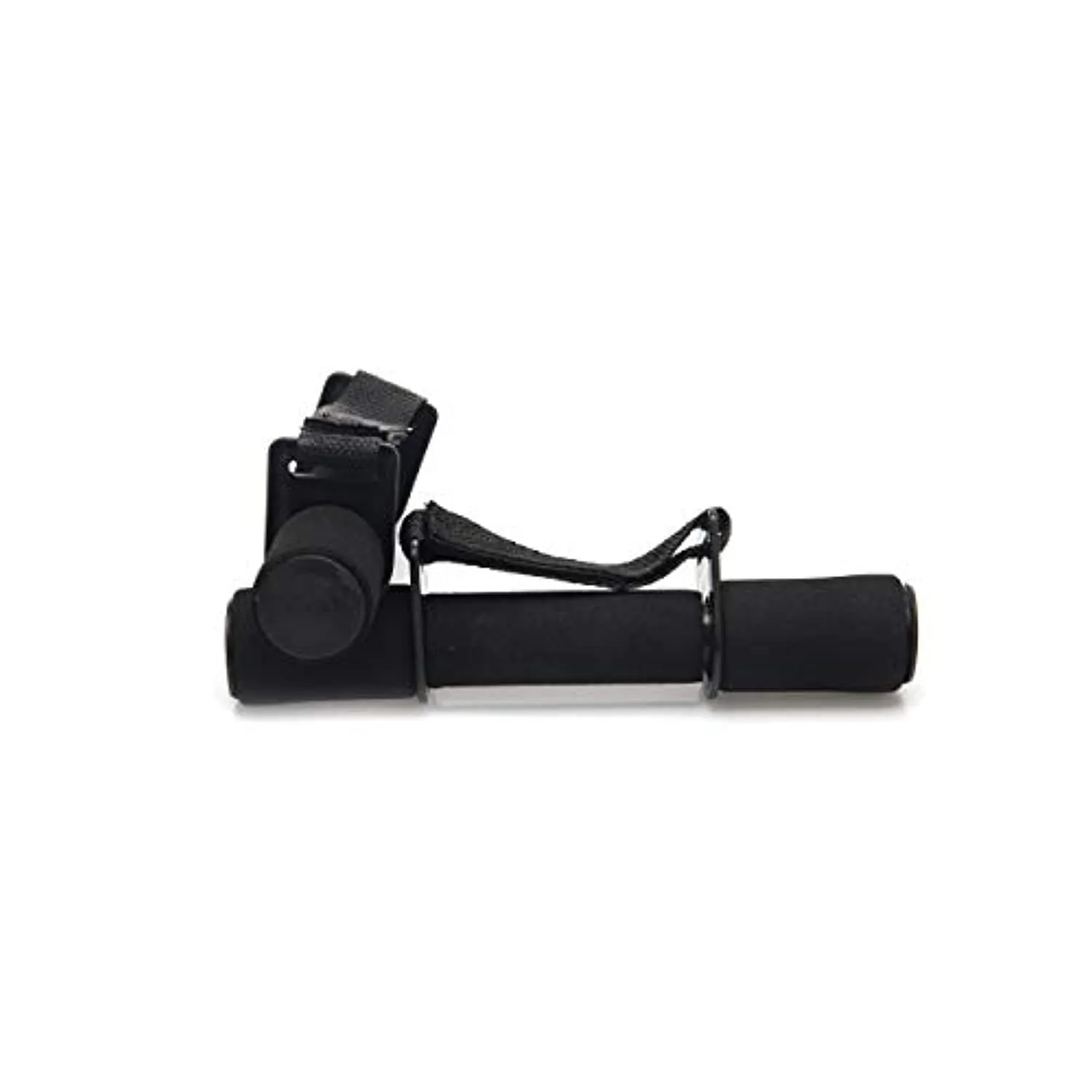 Mind Reader Soft Detachable, Nitrile Dumbbells with Handles, Home Fitness Weights with Hand Straps, 2.2 lbs, Set of 2, 2.2 Pounds, Black