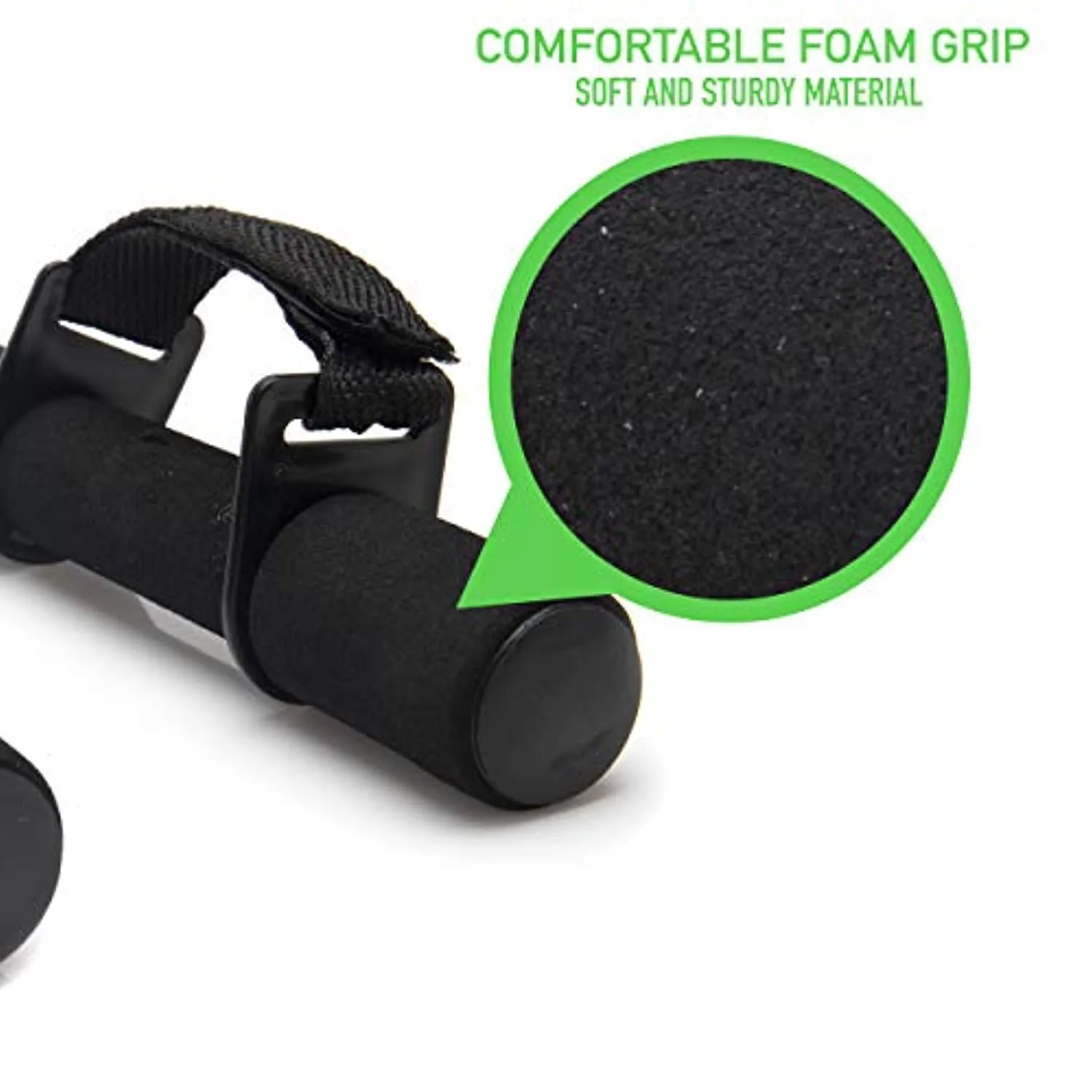 Mind Reader Soft Detachable, Nitrile Dumbbells with Handles, Home Fitness Weights with Hand Straps, 2.2 lbs, Set of 2, 2.2 Pounds, Black