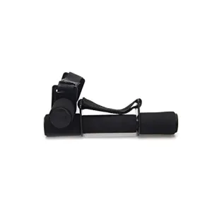 Mind Reader Soft Detachable, Nitrile Dumbbells with Handles, Home Fitness Weights with Hand Straps, 2.2 lbs, Set of 2, 2.2 Pounds, Black