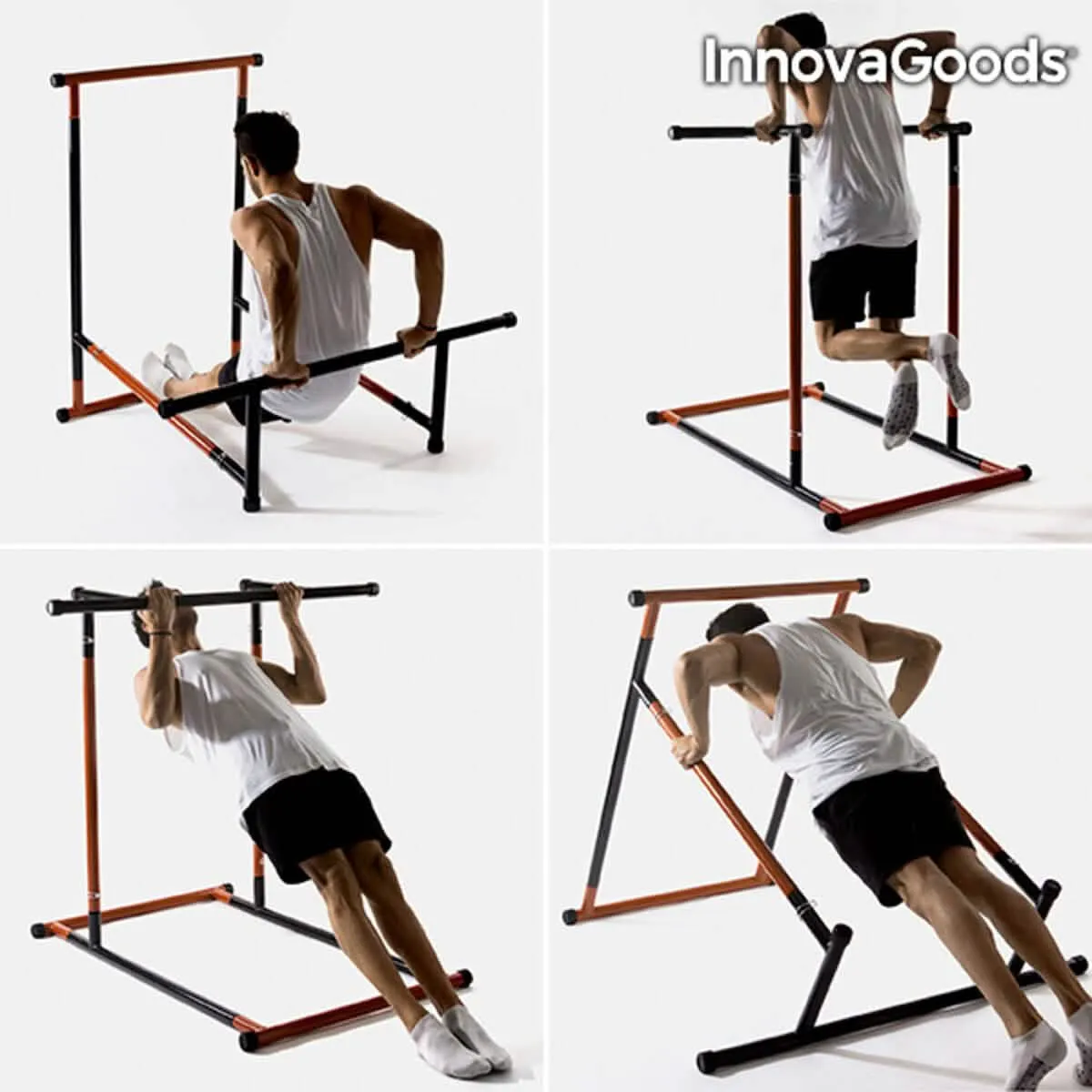Multi-Functional Home Gym Pull-Up Bar with Exercise Manual by InnovaGoods