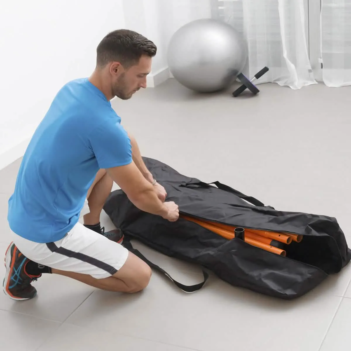 Multi-Functional Home Gym Pull-Up Bar with Exercise Manual by InnovaGoods