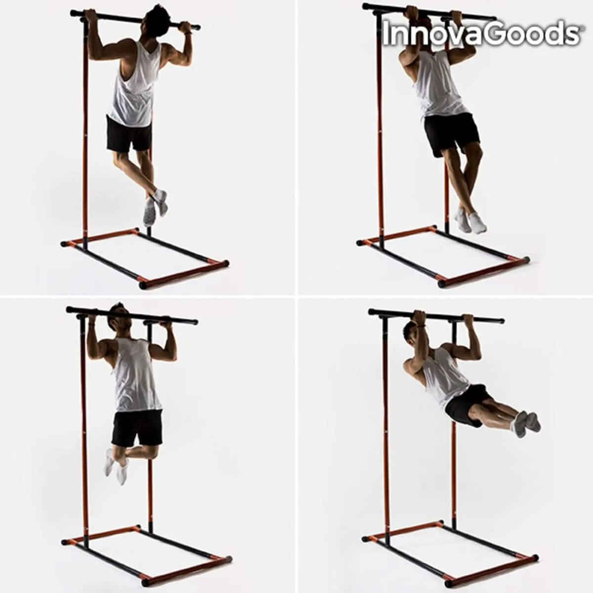 Multi-Functional Home Gym Pull-Up Bar with Exercise Manual by InnovaGoods