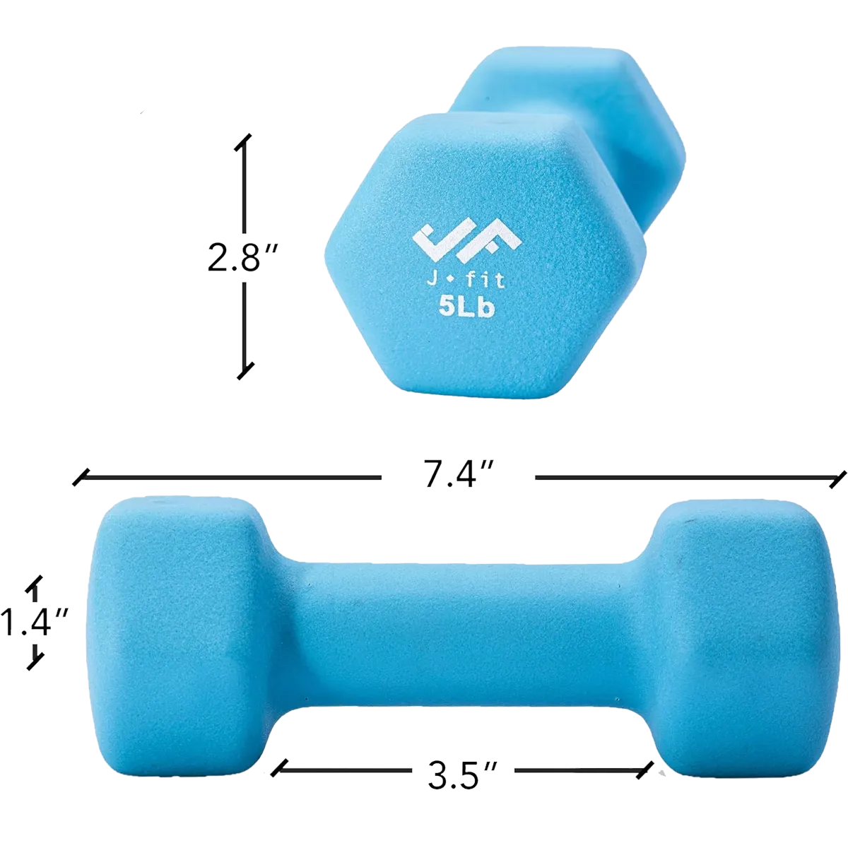Neoprene Dumbbell 5 lb