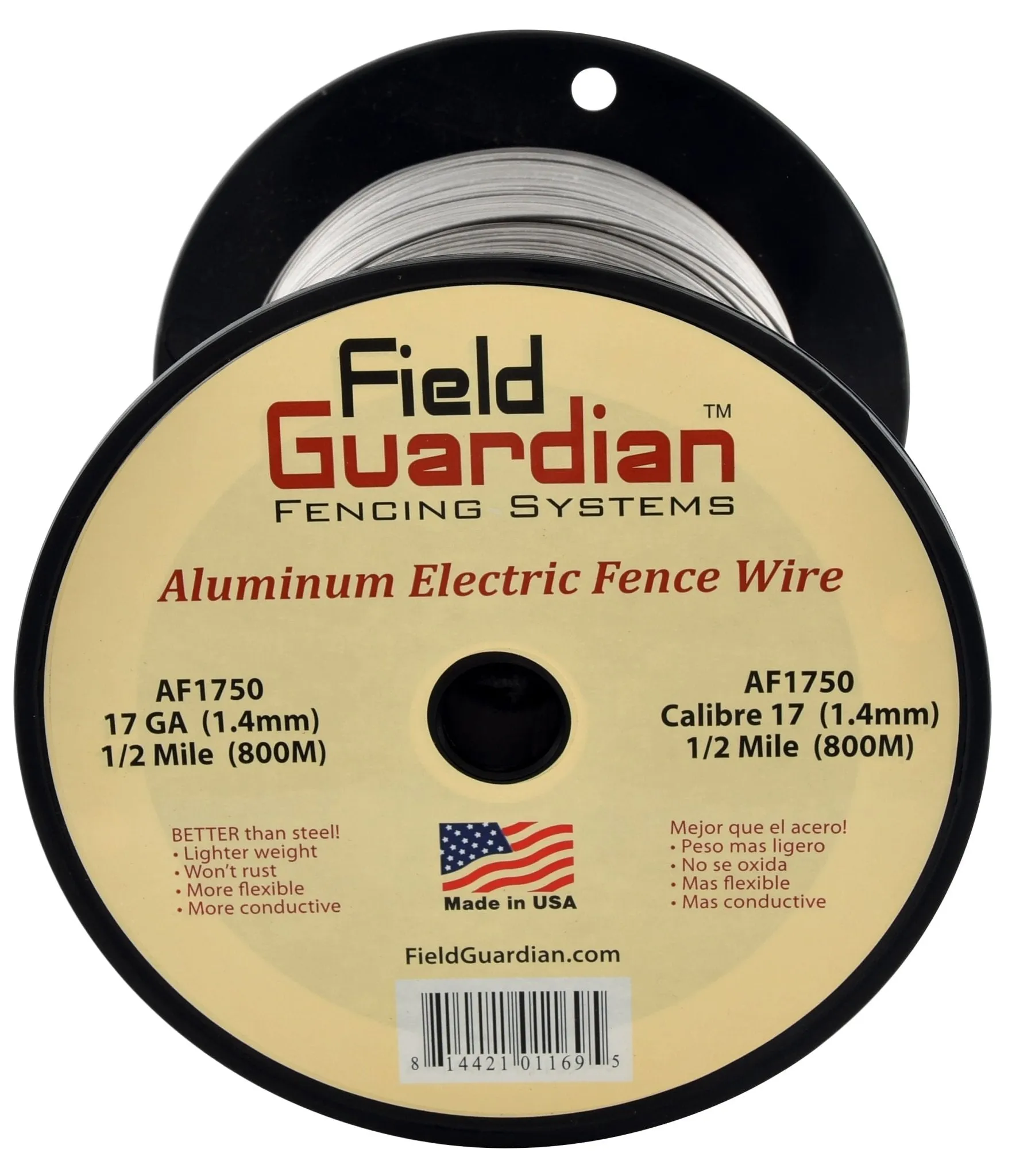 Never-Rust Aluminum Electric Fence Wire