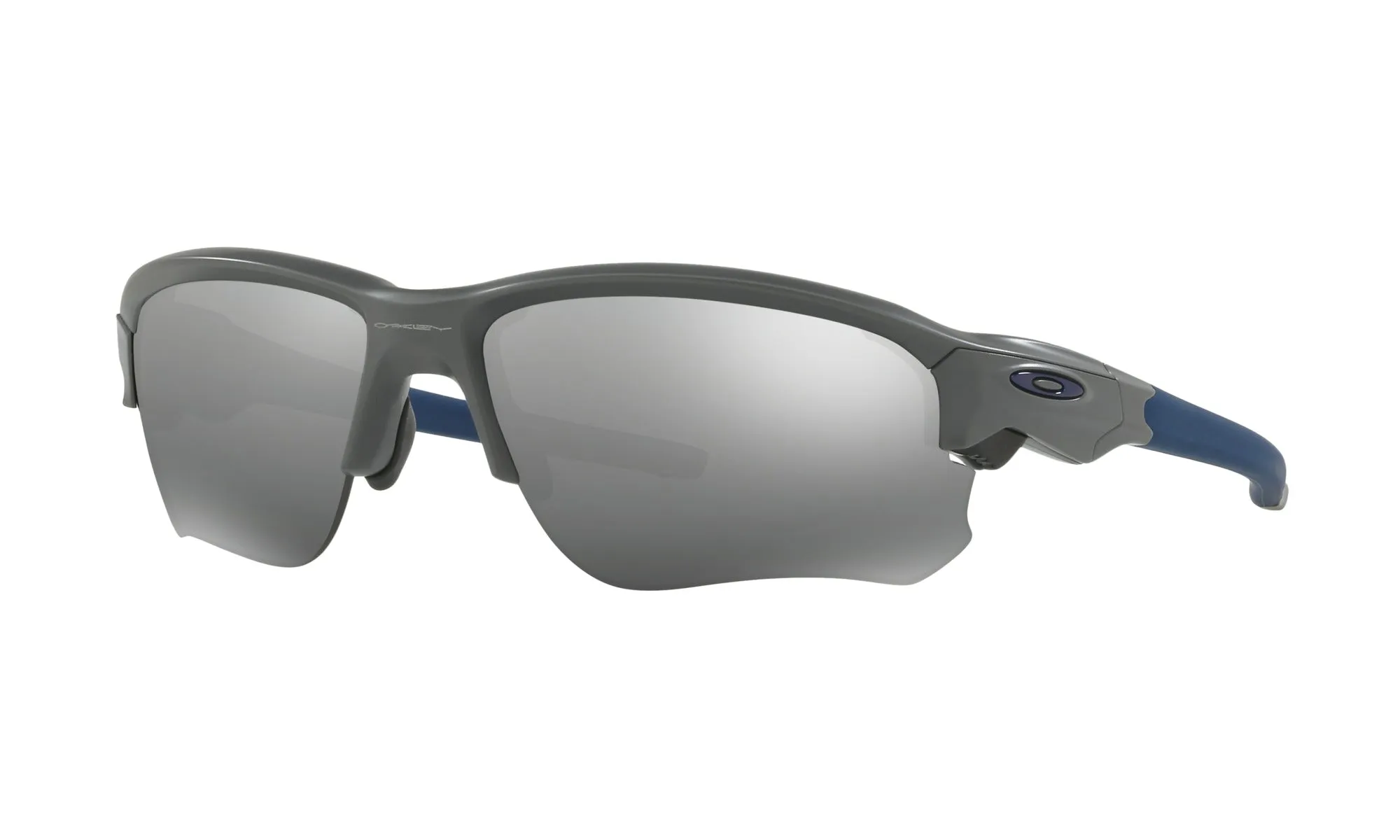 Oakley Sunglasses Flak Draft Matte Dark Grey Frame Black Iridium Lens
