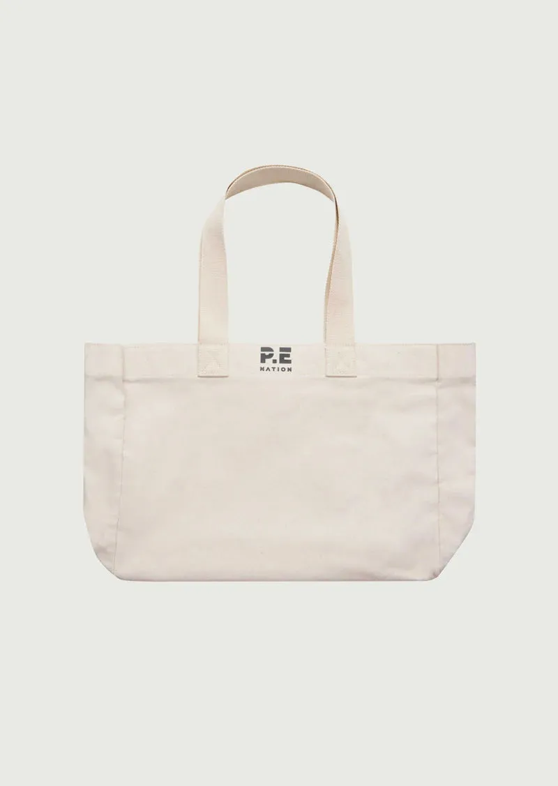 PE NATION - Medley Tote - Whisper White