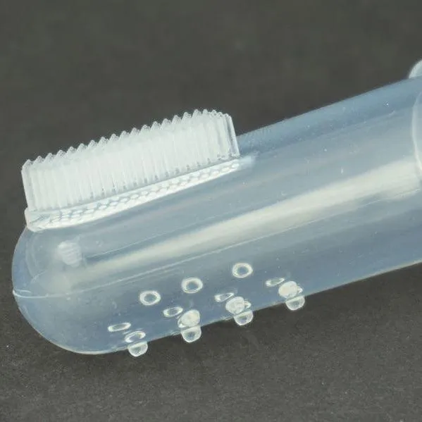 Pet's Soft Silica Gel Toothbrush