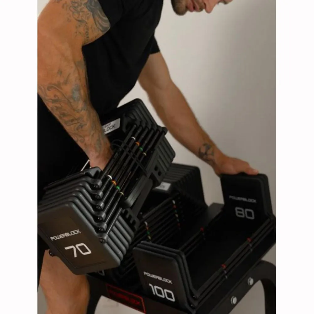 PowerBlock Pro 100 Stage III Adjustable Dumbbells