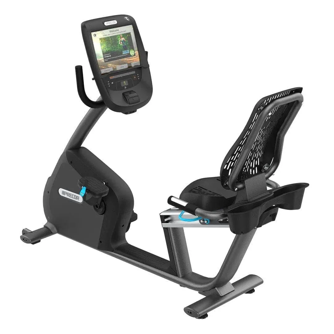 Precor RBK 885 Recumbent Bike with P82 Console